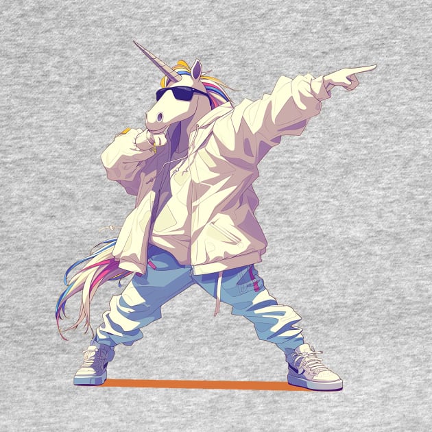 dabbing unicorn by StevenBag